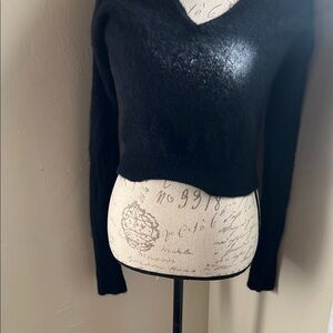 Cashmere Free People V-Neck Sweater